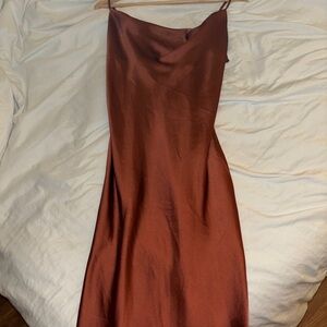 Petal and pup rust dress